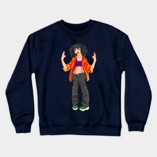 Street girl Crewneck Sweatshirt